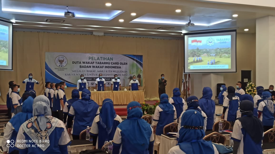 Pelatihan Duta Wakaf Tabarru Card oleh Badan Wakaf Indonesia